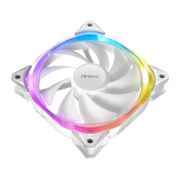 מאוורר Antec Pack 5 x White Fusion 120 ARGB fan + Cont